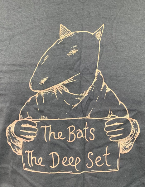 BATS THE-THE DEEP SET T-SHIRT (LIGHT GREY) L *NEW*