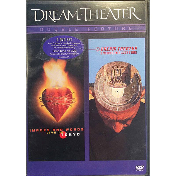 DREAM THEATER-IMAGES & WORDS LIVE IN TOKYO + 5 YEARS IN A LIVETIME 2DVD *NEW*