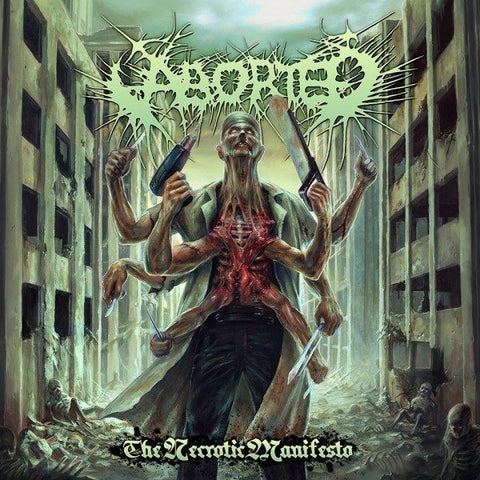 ABORTED-THE NECROTIC MANIFESTO CD VG