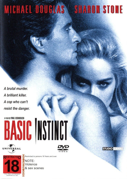 BASIC INSTINCT - REGION 1 DVD NM