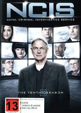 NCIS SEASON TEN 6DVD VG+