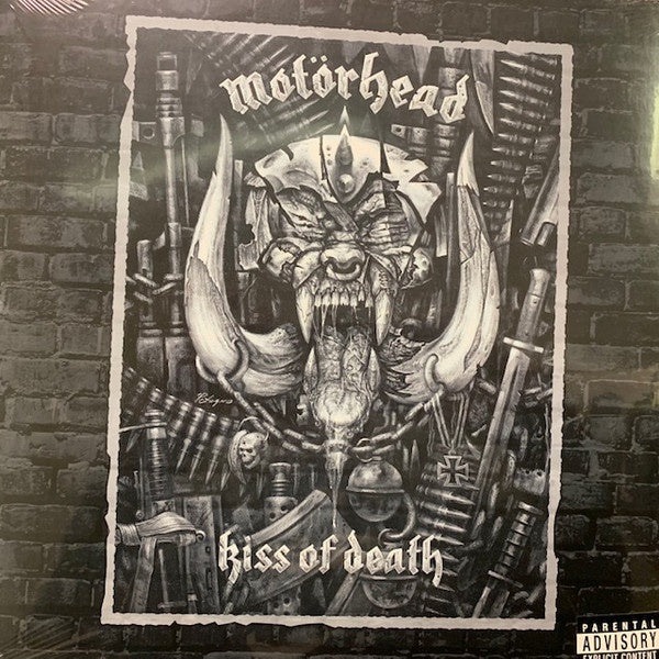 MOTORHEAD-KISS OF DEATH SILVER VINYL LP *NEW*
