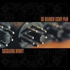 DILLINGER ESCAPE PLAN-CALCULATING INFINITY ORANGE & BLACK VINYL LP *NEW*