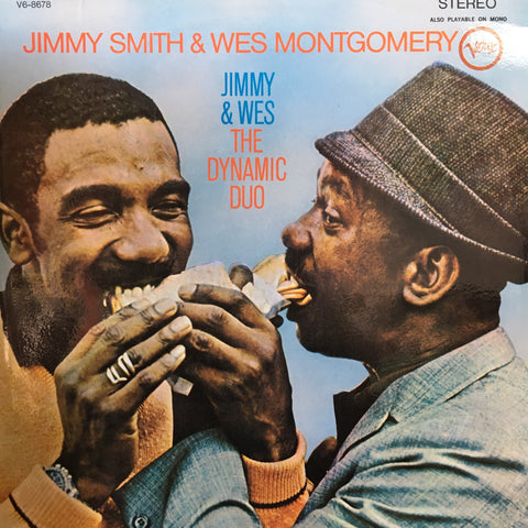 SMITH JIMMY & WES MONTGOMERY-DYNAMIC DUO LP EX COVER VG+