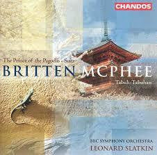 BRITTEN + MCPHEE-PRINCE OF THE PAGODAS + TABUH TABUHAN SACD VG