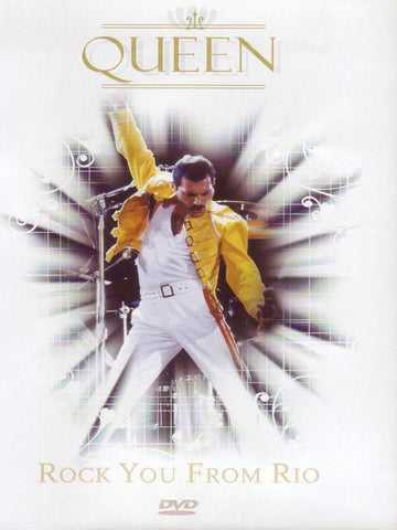 QUEEN-ROCK YOU FROM RIO DVD VG