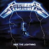 METALLICA-RIDE THE LIGHTNING LP NM COVER VG+