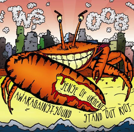 SENSE OF URGENCY / STAND OUT RIOT / A WAR AGAINST SOUND CD VG+