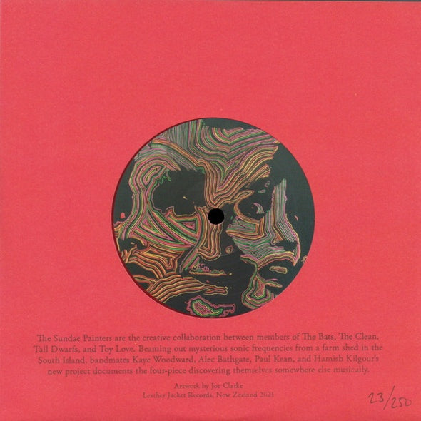 SUNDAE PAINTERS-AVERSION RED VINYL 7" *NEW*