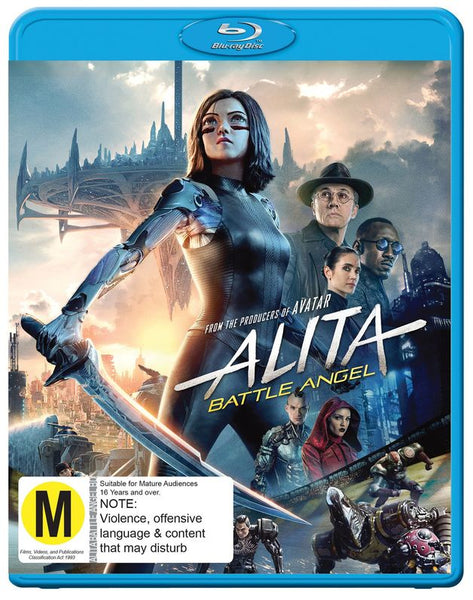 ALITA BATTLE ANGEL BLURAY NM