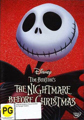 NIGHTMARE BEFORE CHRISTMAS DVD NM