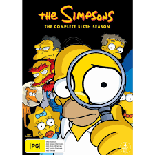 SIMPSONS THE-SEASON SIX 4DVD VG