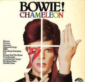 BOWIE DAVID-CHAMELEON LP VG COVER VG+