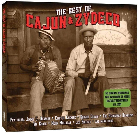 BEST OF CAJUN & ZYDECO-VARIOUS ARTISTS 2CD VG