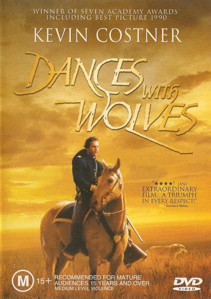 DANCES WITH WOLVES DVD NM