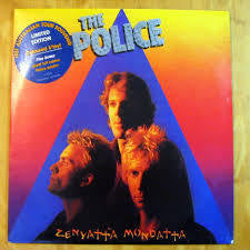 POLICE THE-ZENYATTA MONDATTA GREEN VINYL LP VGPLUS COVER VGPLUS