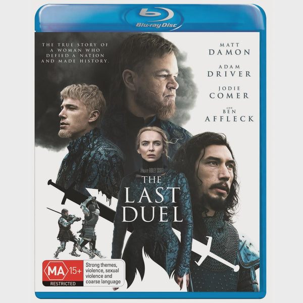 LAST DUEL THE BLURAY VG+