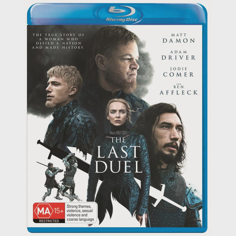 LAST DUEL THE BLURAY VG+