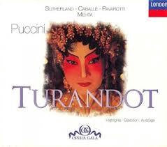 PUCCINI - TURANDOT HIGHLIGHTS CD G