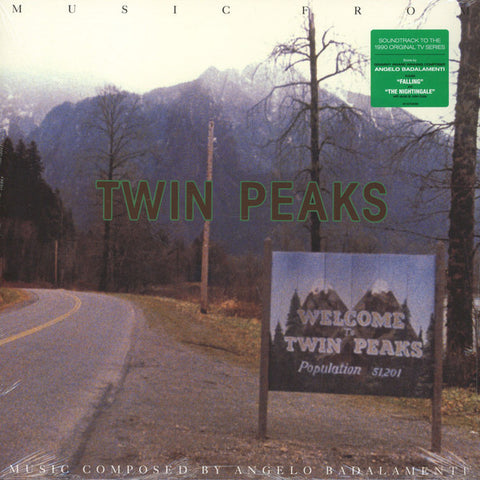 BADALAMENTI ANGELO-MUSIC FROM TWIN PEAKS OST GREEN VINYL LP *NEW*
