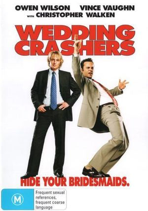 WEDDING CRASHERS DVD VG+
