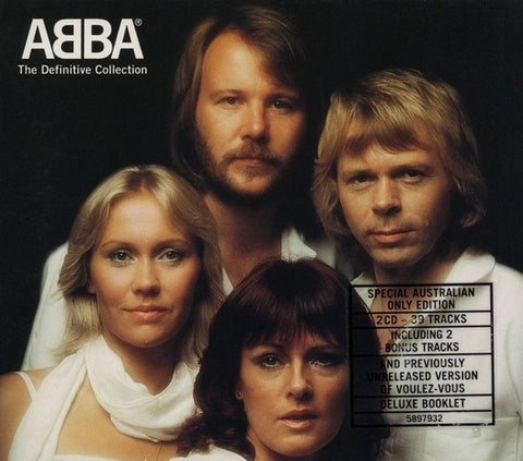ABBA-THE DEFINITIVE COLLECTION 2CD VG