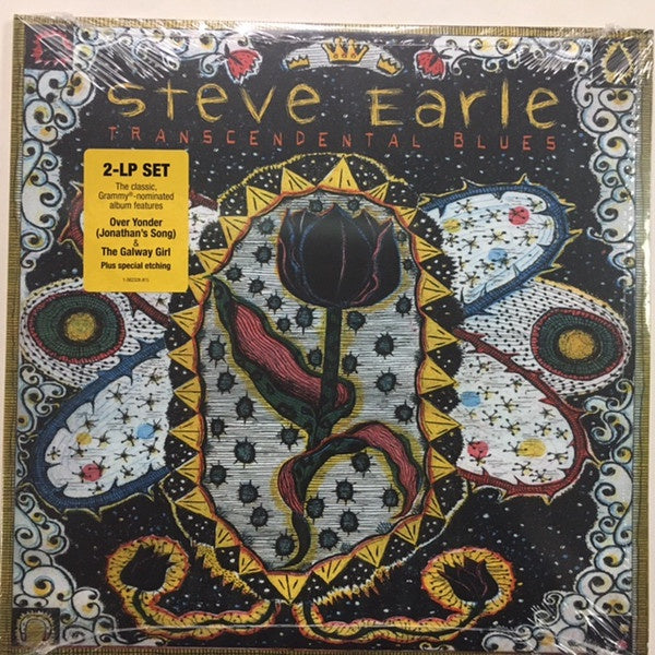 STEVE EARLE-TRANSCENDENTAL BLUES 2LP *NEW*