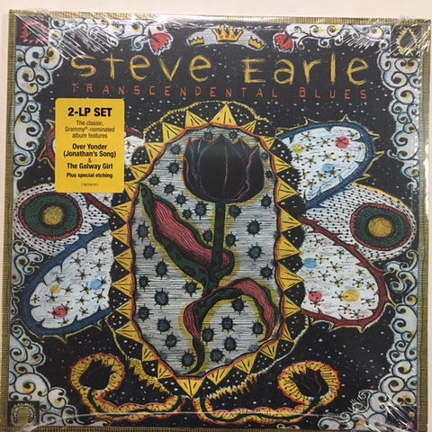 STEVE EARLE-TRANSCENDENTAL BLUES 2LP *NEW*