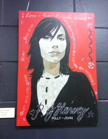 HARVEY PJ-ORIGINAL ARTWORK BY LEWIS WALSH *NEW*