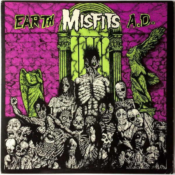 MISFITS THE-EARTH AD / WOLFSBLOOD PURPLE SWIRL VINYL LP *NEW*