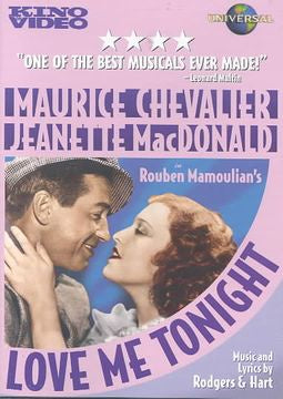 LOVE ME TONIGHT DVD VG