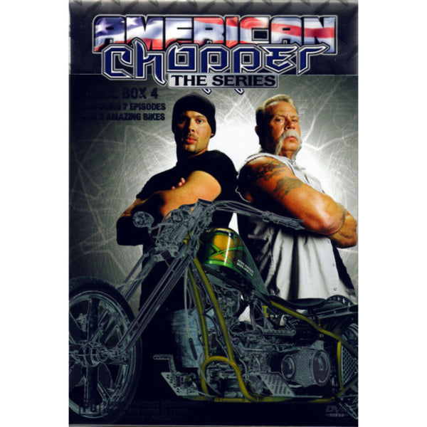 AMERICAN CHOPPER TOOL BOX 4-3DVD BOXSET M