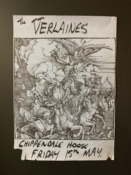 VERLAINES THE - ORIGINAL GIG POSTER