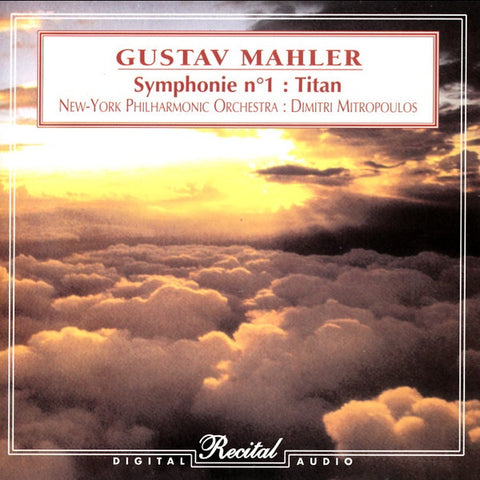 MAHLER GUSTAV-SYMPHONIE NO 1 NEW YORK PHILHARMONIC ORCHESTRA CD VG