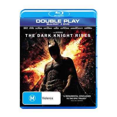 DARK KNIGHT RISES 2DVD + BLURAY VG+
