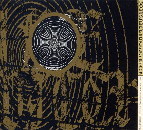 GOATSNAKE / BURNING WITCH-GOATSNAKE / BURNING WITCH CD VG
