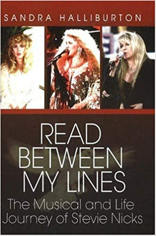 READ BETWEEN MY LINES-MUSICAL LIFE & JOURNEY OF STEVIE NICKS BOOK VG