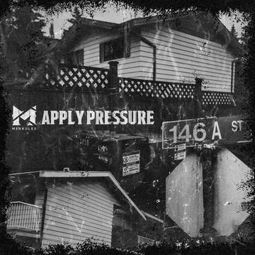 MERKULES-APPLY PRESSURE CLEAR/ BLACK SPLATTER VINYL LP *NEW* was $56.99 now...