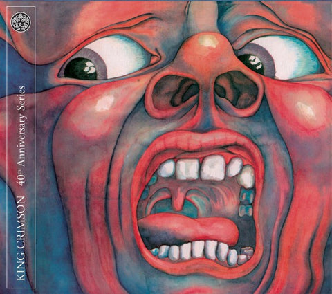 KING CRIMSON-IN THE COURT OF THE CRIMSON KING 40TH ANNIVERSARY CD + DVD VG+