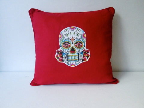MEXI SKULL CUSHION RED-EYECANDY *NEW*