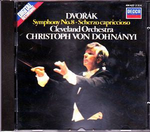 DVORAK-SYMPHONY NO 8 NOCTURNE FOR STRINGS CD VG