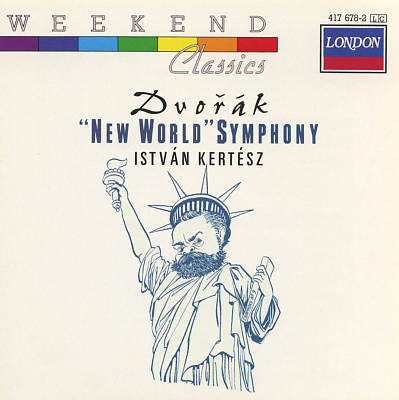 DVORAK KERTESZ-NEW WORLD SYMPHONY CD VG