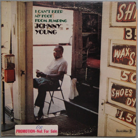 YOUNG JOHNNY-I CAN'T KEEP MY FOOT FROM JUMPING LP VG+ COVER VG+