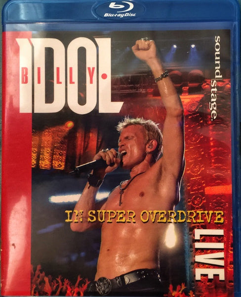 IDOL BILLY-IN SUPER OVERDRIVE LIVE BLURAY VG
