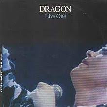 DRAGON-LIVE ONE LP EX COVER VG+
