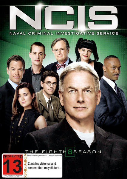 NCIS SEASON EIGHT 6DVD VG+