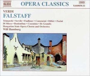 VERDI-FALSTAFF WILL HUMBURG 2CD VG