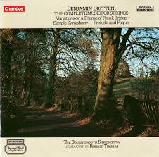 BRITTEN-THE COMPLETE MUSIC FOR STRINGS CD VG