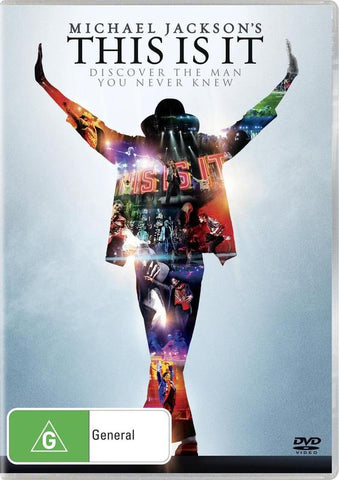 JACKSON MICHAEL-THIS IS IT DVD VG