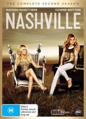 NASHVILLE-THE COMPLETE SECOND SERIES REGION 4 6DVD BOX SET VG